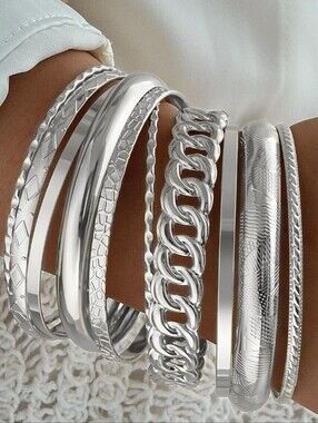 Multi-Stack Bracelet Set - Women Jewelry